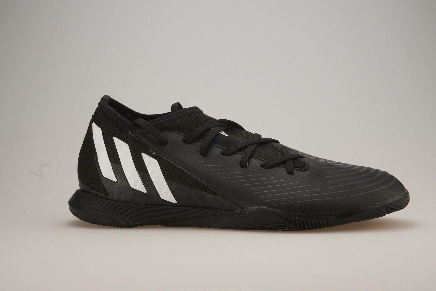 adidas Little Kid Predator Edge.3 Indoor Core Black/White/Vivid Red 1.5